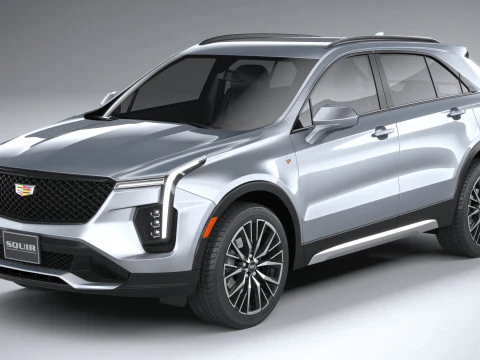 Cadillac XT4 2024 3D Model