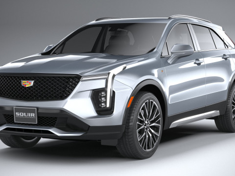 Cadillac XT4 2024 3D Model