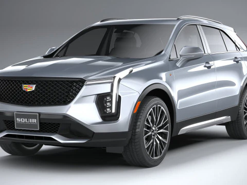 Cadillac XT4 2024 3D Model