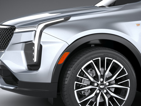 Cadillac XT4 2024 3D Model