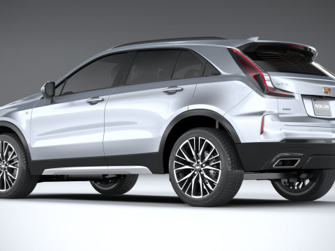 Cadillac XT4 2024 3D Model