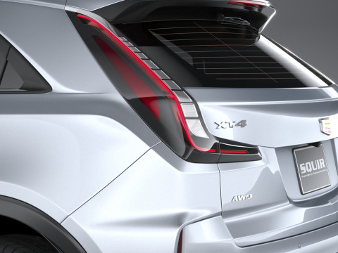Cadillac XT4 2024 3D Model