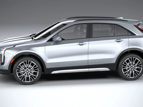 Cadillac XT4 2024 3D Model
