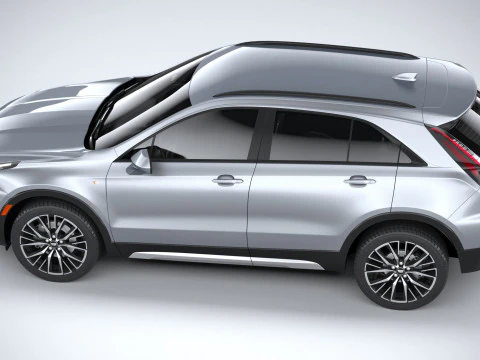 Cadillac XT4 2024 3D Model
