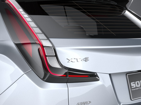 Cadillac XT4 2024 3D Model