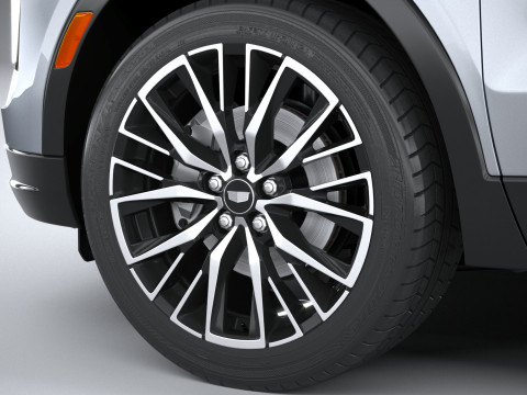 Cadillac XT4 2024 3D Model