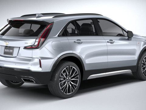 Cadillac XT4 2024 3D Model