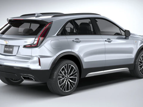 Cadillac XT4 2024 3D Model