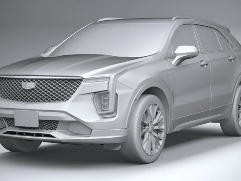 Cadillac XT4 2024 3D Model