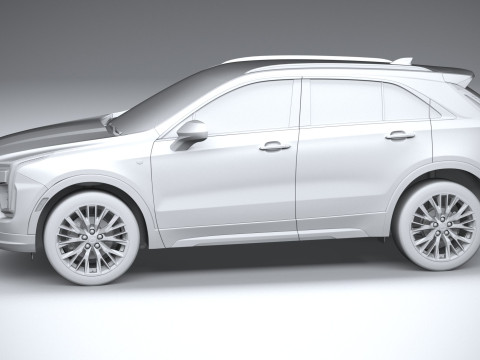 Cadillac XT4 2024 3D Model