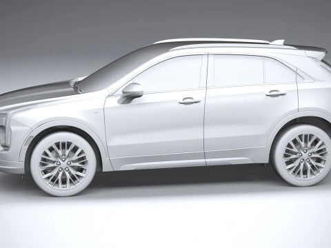 Cadillac XT4 2024 3D Model