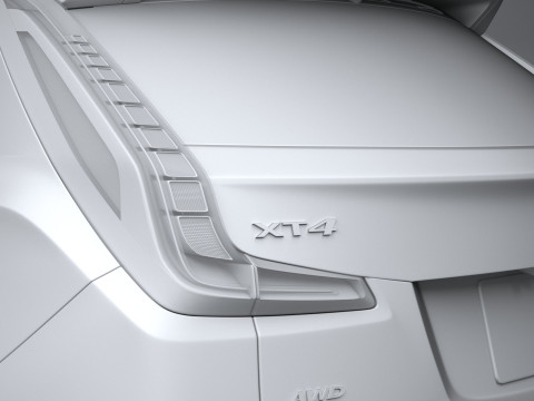 Cadillac XT4 2024 3D Model