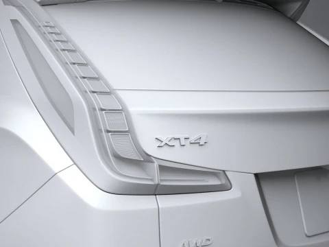 Cadillac XT4 2024 3D Model
