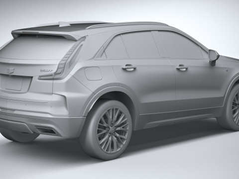 Cadillac XT4 2024 3D Model