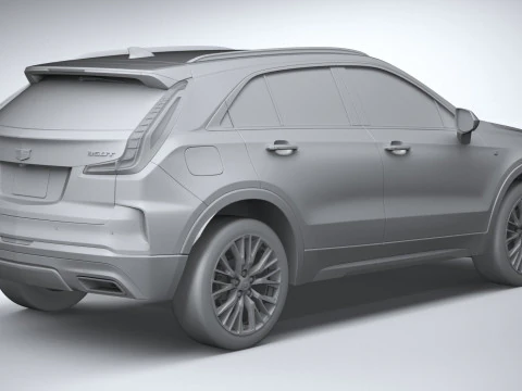 Cadillac XT4 2024 3D Model