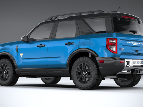 Bronco Sport 2025 Modelo 3D