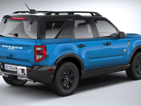 Bronco Sport 2025 Modelo 3D