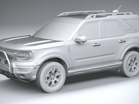 Bronco Sport 2025 3D Model