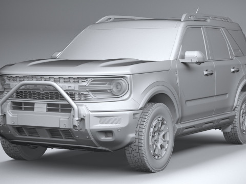 Bronco Sport 2025 Modelo 3D