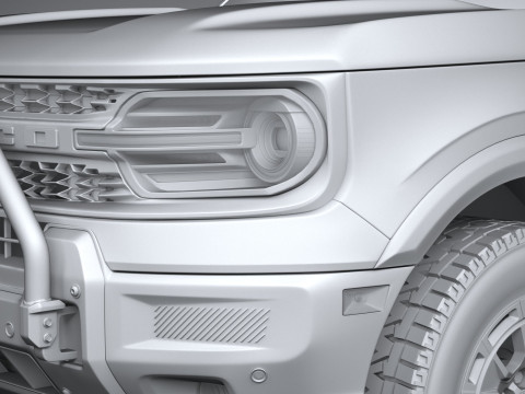 Bronco Sport 2025 Modelo 3D