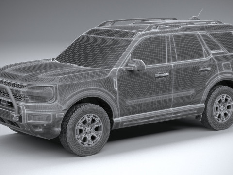 Bronco Sport 2025 Modelo 3D