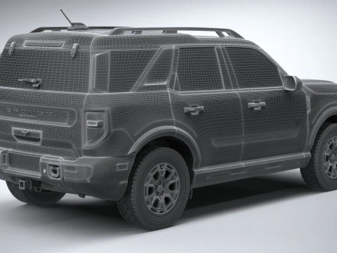 Bronco Sport 2025 3D Model