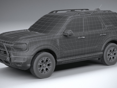 Bronco Sport 2025 Modelo 3D