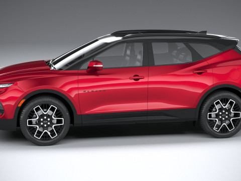 Chevrolet Blazer RS 2023 Modelo 3D