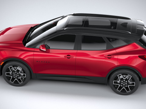 Chevrolet Blazer RS 2023 Modelo 3D