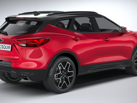 Chevrolet Blazer RS 2023 Modelo 3D