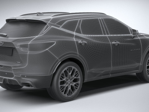 Chevrolet Blazer RS 2023 Modelo 3D