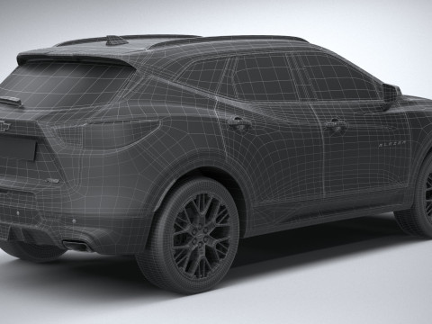 Chevrolet Blazer RS 2023 Modelo 3D