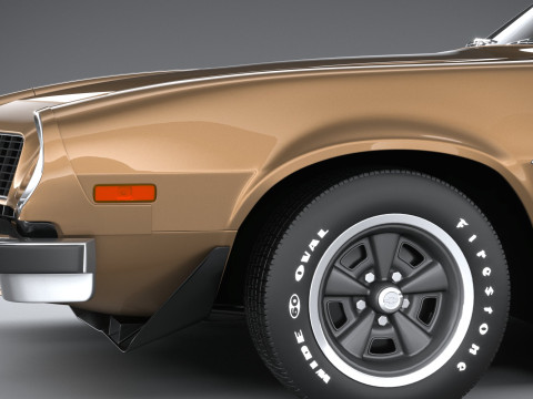 Chevrolet Camaro 1974 3D Model