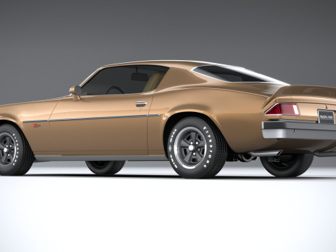 Chevrolet Camaro 1974 3D Model