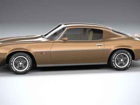 Chevrolet Camaro 1974 3D Model
