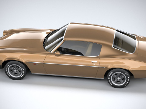 Chevrolet Camaro 1974 3D Model