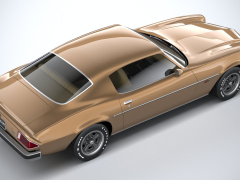 Chevrolet Camaro 1974 3D Model