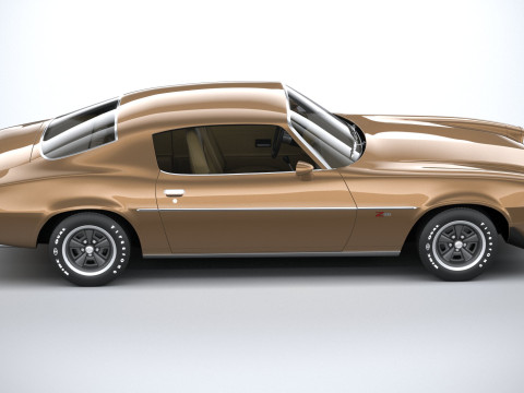 Chevrolet Camaro 1974 3D Model
