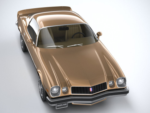 Chevrolet Camaro 1974 3D Model