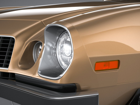 Chevrolet Camaro 1974 3D Model