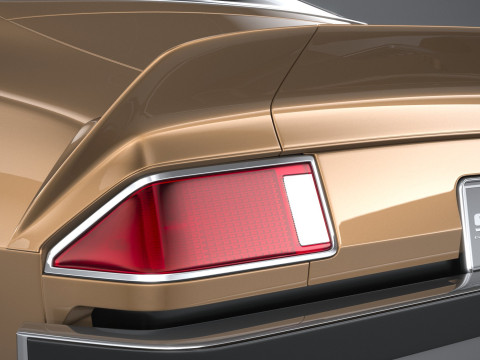Chevrolet Camaro 1974 3D Model