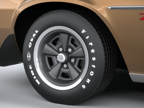 Chevrolet Camaro 1974 3D Model
