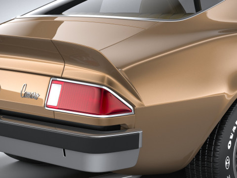 Chevrolet Camaro 1974 3D Model