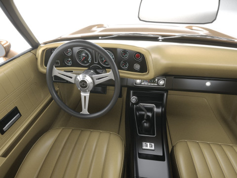 Chevrolet Camaro 1974 3D Model
