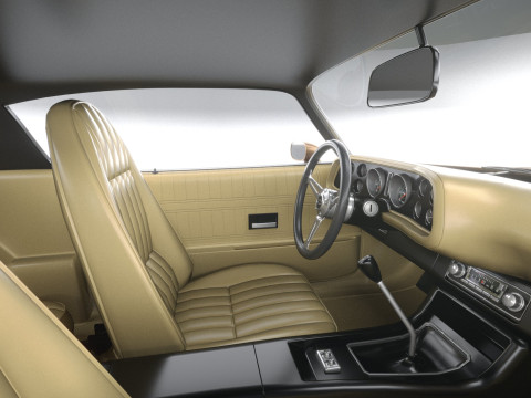 Chevrolet Camaro 1974 3D Model