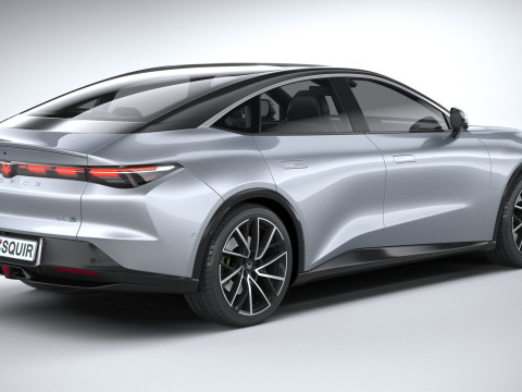 BAIC ArcFox Alpha S5 2025 Modelo 3D