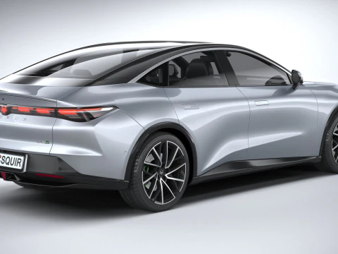 BAIC ArcFox Alpha S5 2025 3D Model