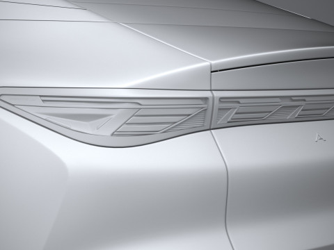 BAIC ArcFox Alpha S5 2025 Modelo 3D