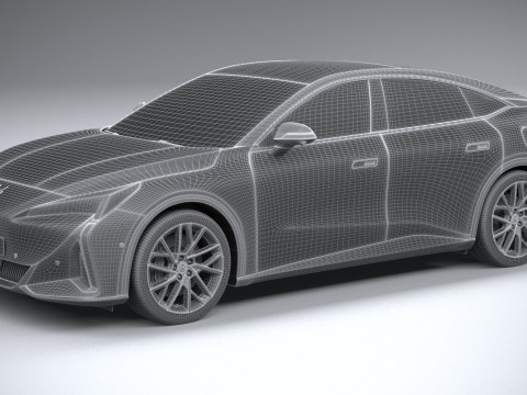 BAIC ArcFox Alpha S5 2025 Modelo 3D