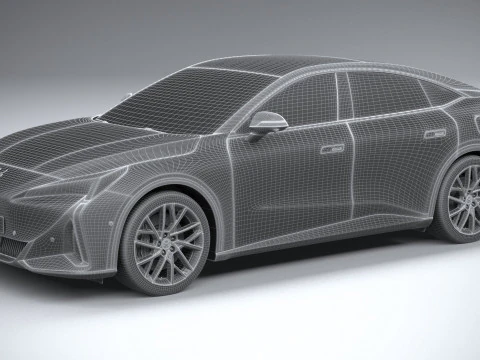 BAIC ArcFox Alpha S5 2025 3D Model